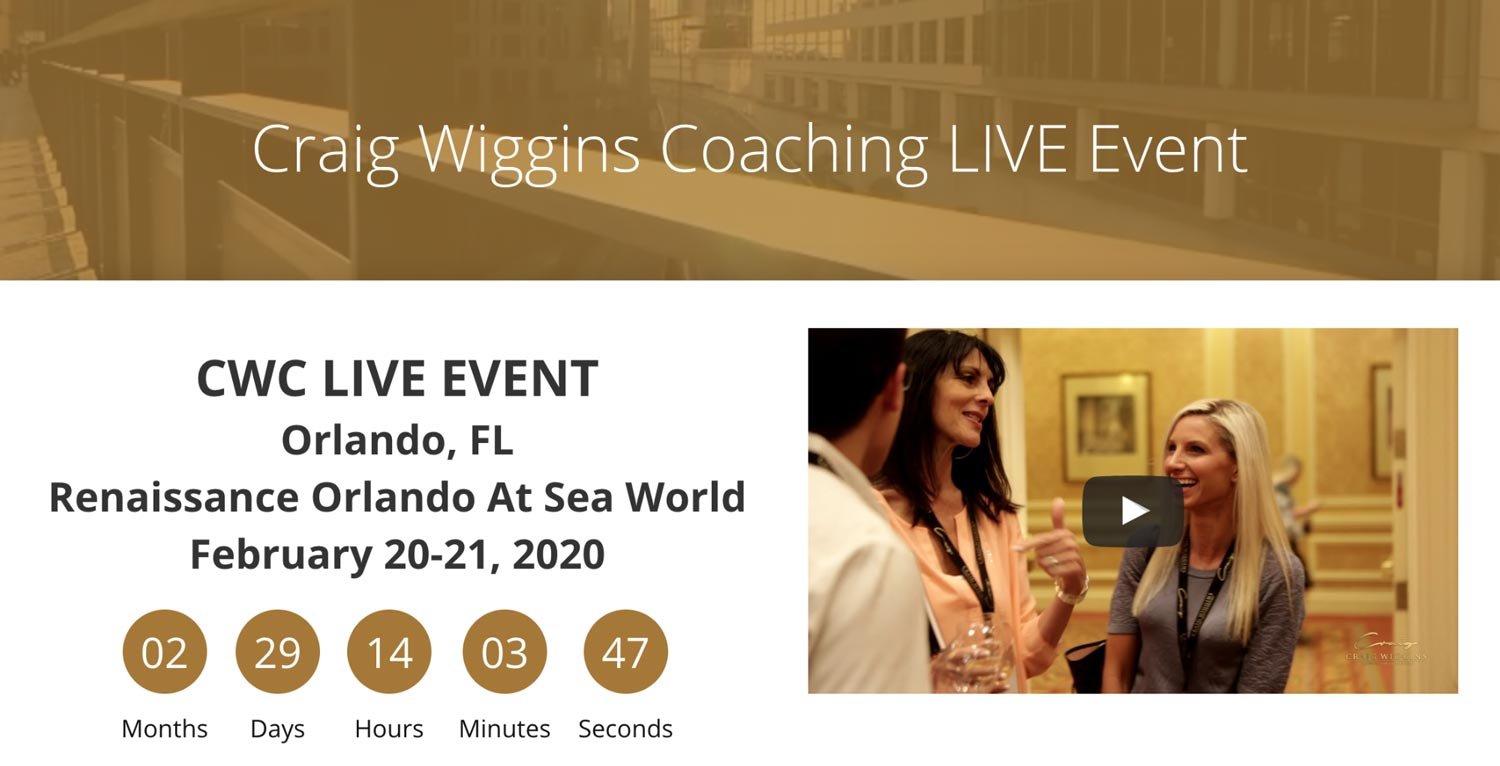 Craig Wiggins Coaching website