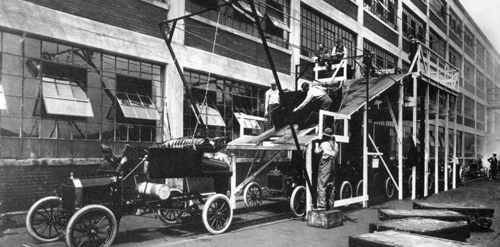 Model T assembly line