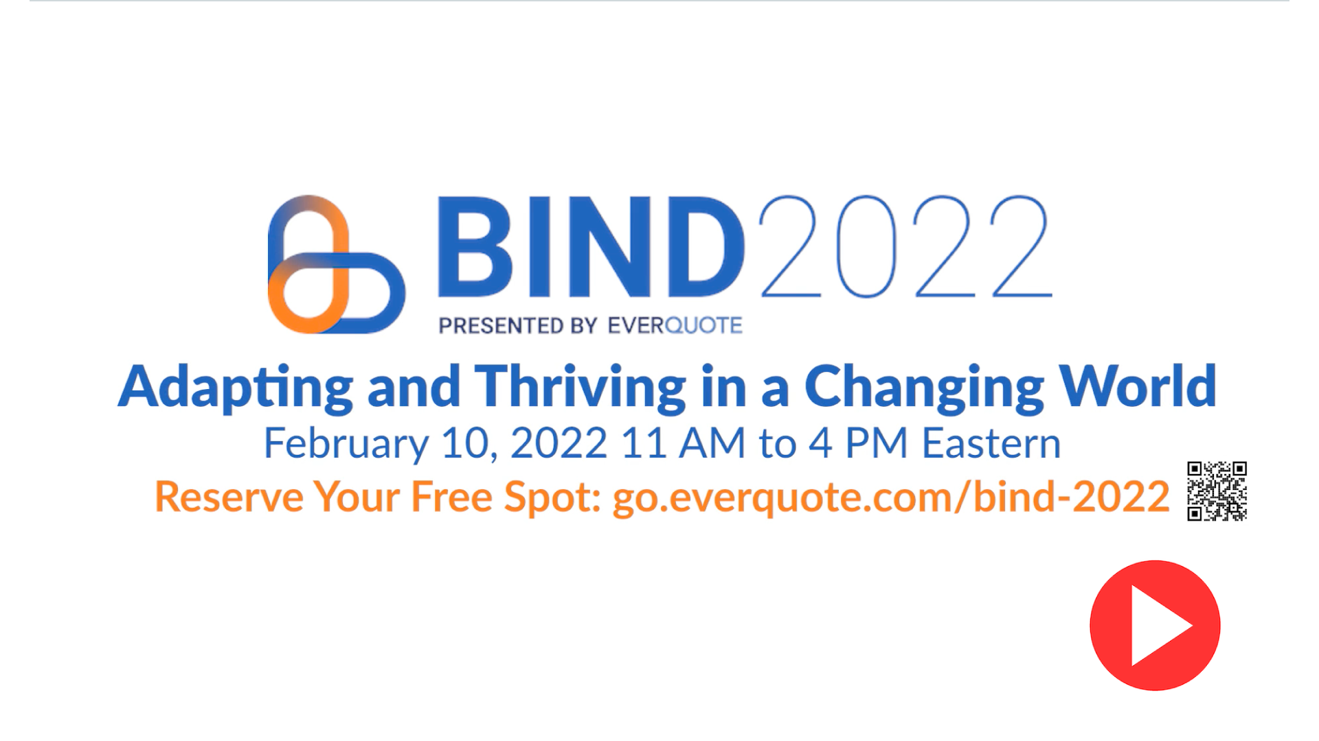 Join EverQuote for BIND2022 – the Free Virtual Conference for Insurance Agents